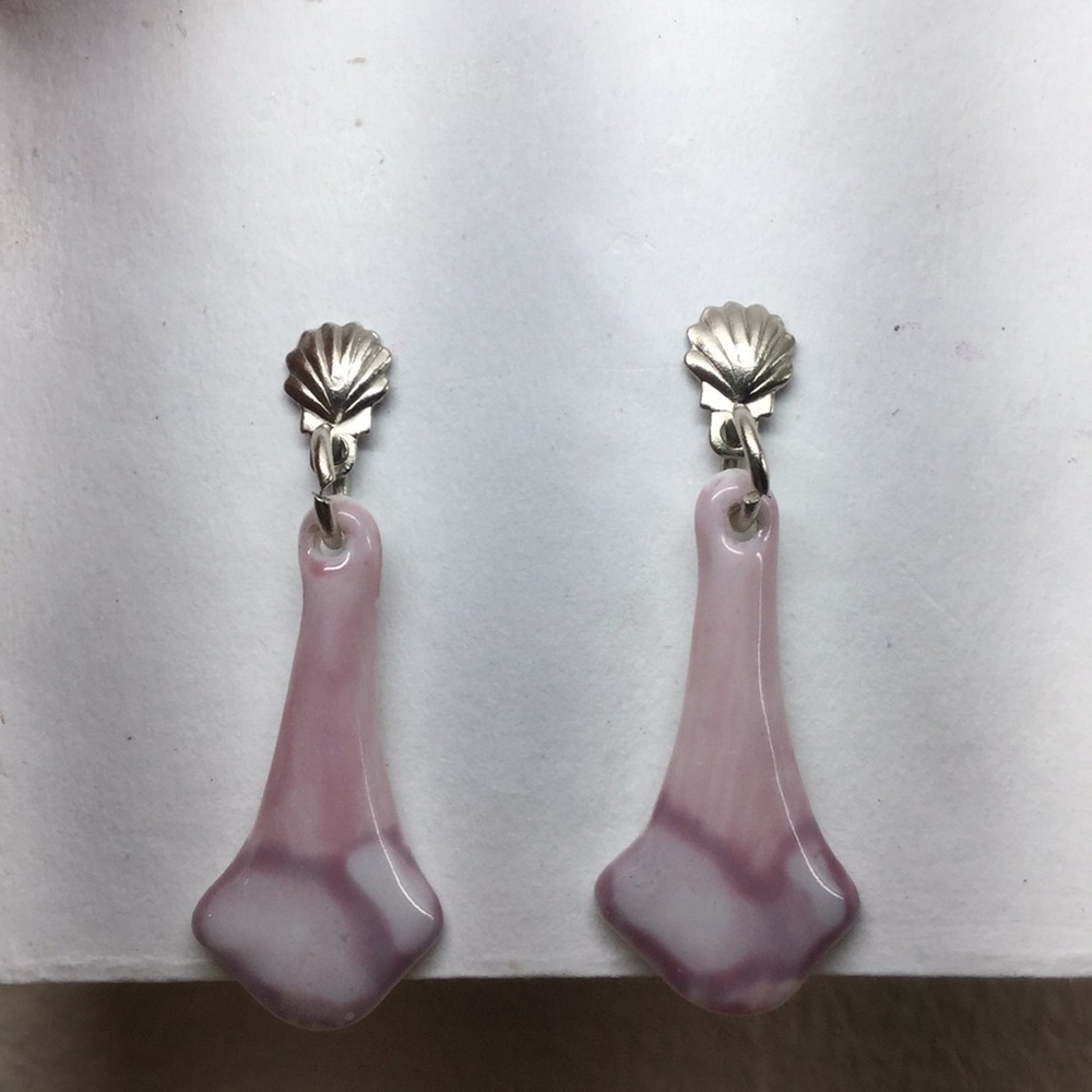 Seashell earrings